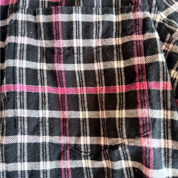 Goodthreads Women's Multicolor Plaid Button-Down Shirt - Picture 6 of 6